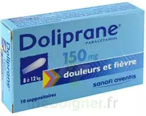 Doliprane 150 Mg Suppositoires 2plq/5 (10) à Saverne