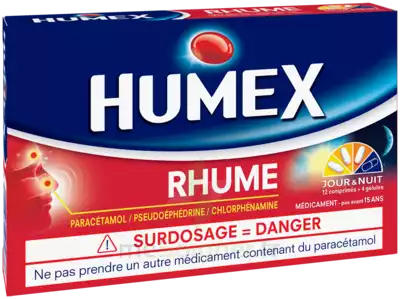 Humex Rhume Comprimés Et Gélules Plq/16 à Saverne