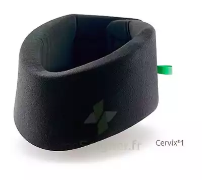 Cervix 1 Collier Cervical Souple Noir/vert H11cm T2 à Saverne